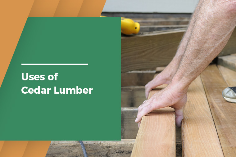 Uses of Cedar Lumber