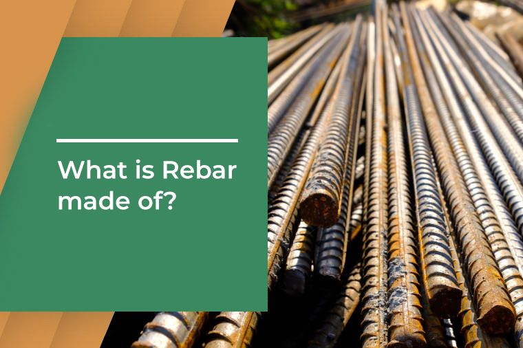 What is rebar made of?